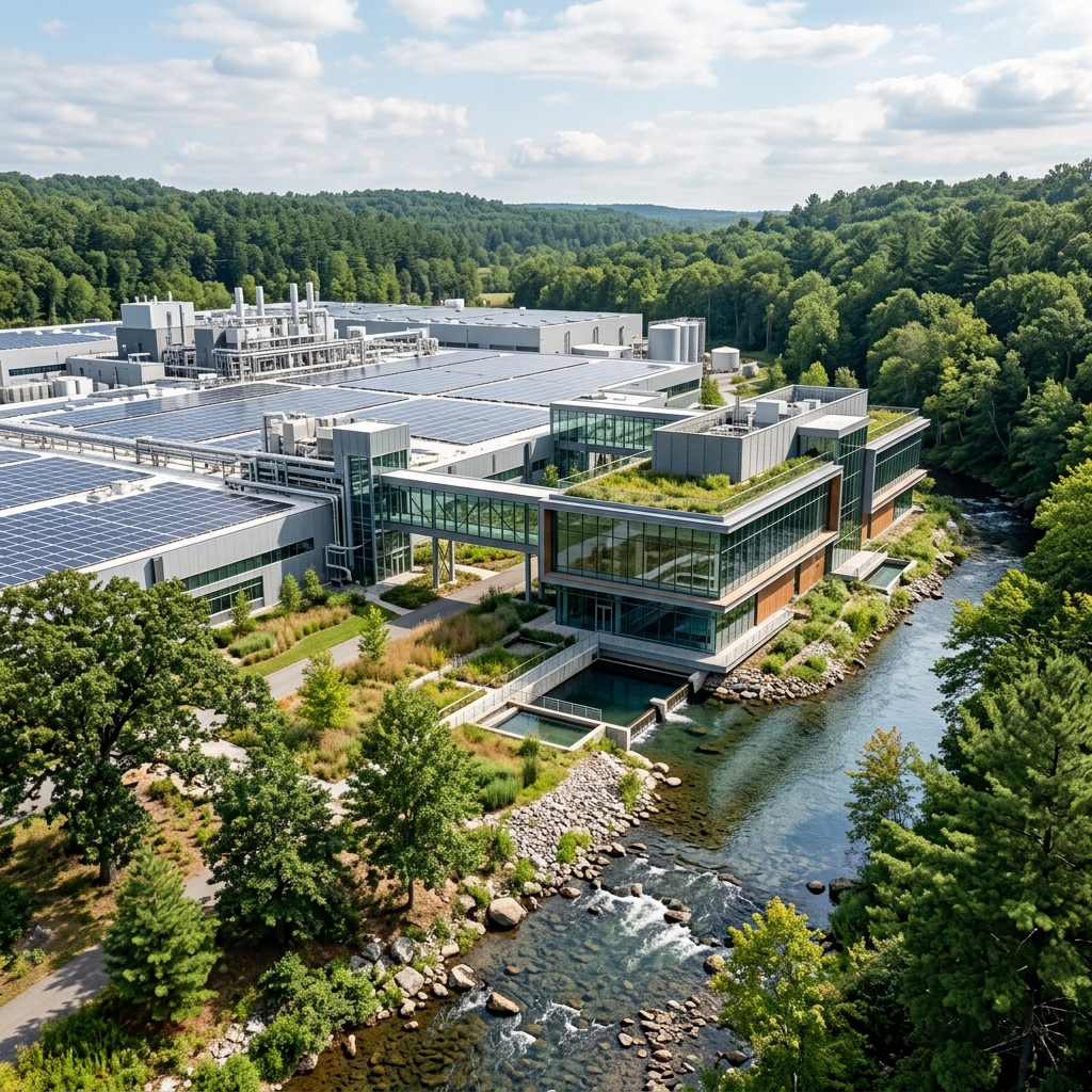Advanced water purification and environmental monitoring facility